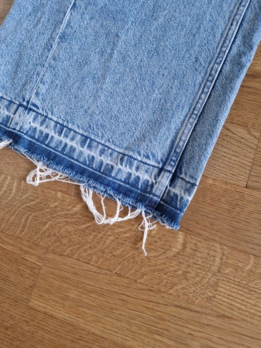 Spodnie jeansy dzwony flare wide leg Cropp M 38