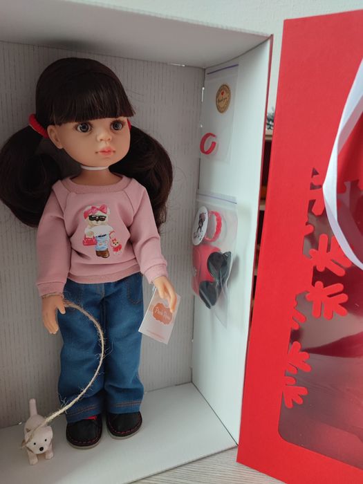 Кукла лялька з собачкою Керол Паола Рейна 13221 / Paola Reina Carol