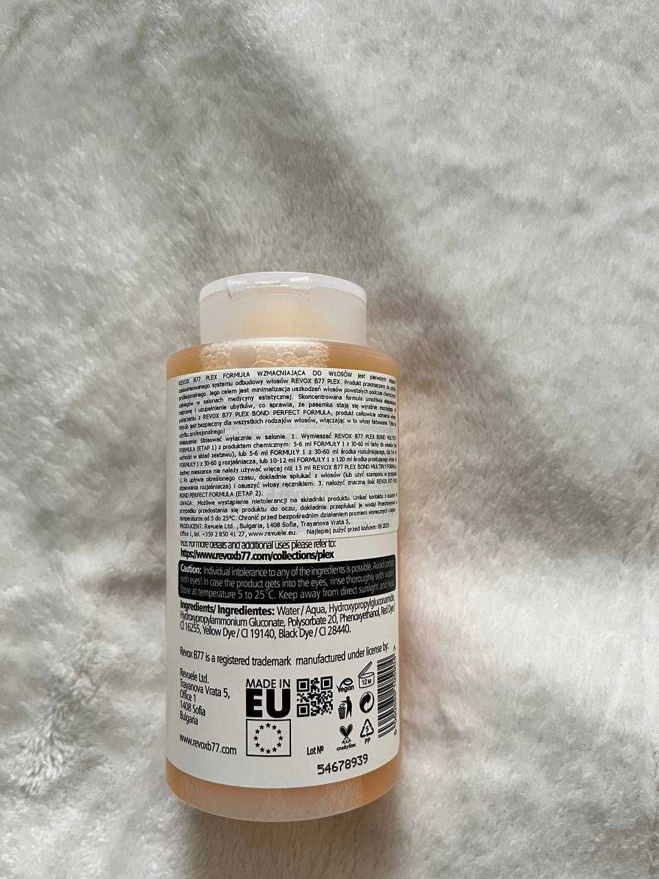 REVOX B77 PLEX Bond Multiply Formula preparat do włosów krok 1, 260 ml