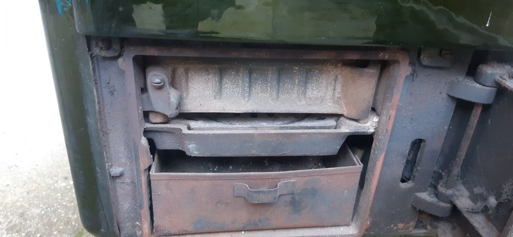 Piecyk na drewno węgiel, piec koza do garażu