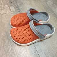 Crocs literide 32/33 j1 tangerine / white