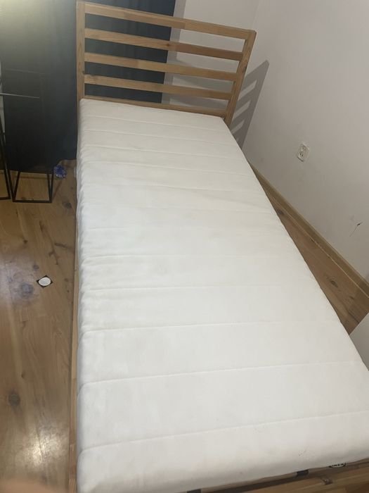 Łóżko mlodziezowe 100x200 z Nowym materacem