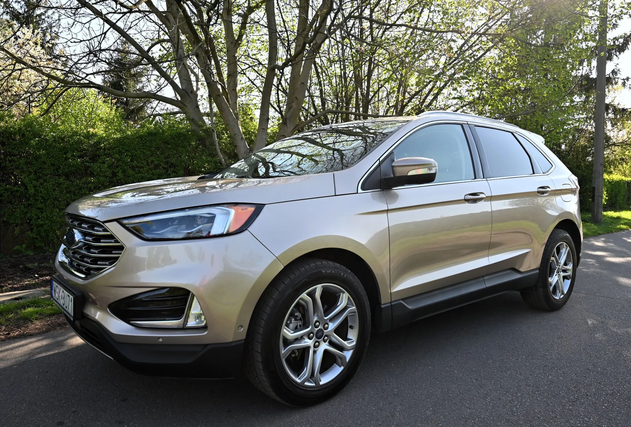Ford Edge Lift Car Play Tempomat adaptacyjny Led Skóra Podgrzewane fotele