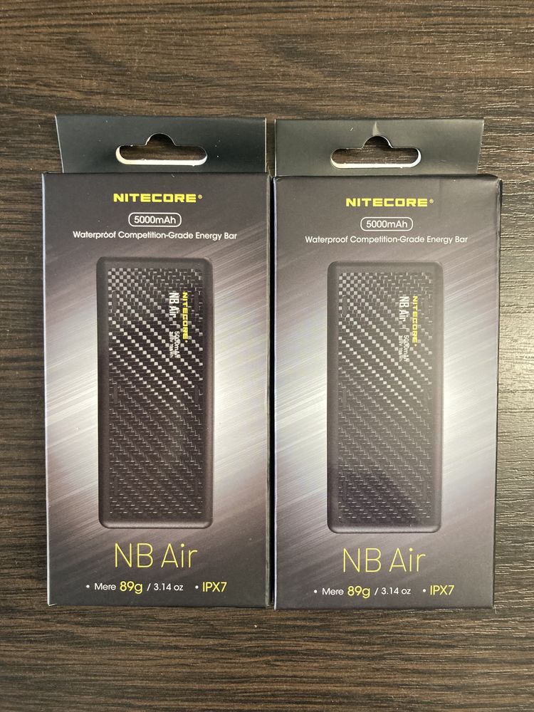 Зовнішній зарядний пристрій Power Bank Nitecore NB AIR QC 3.0, 5000mAh