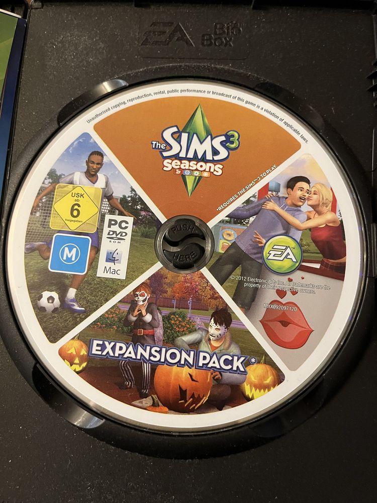 Sims 3 podstawa + dodatki