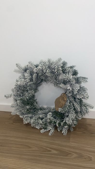 Coroa de Natal com Luzes