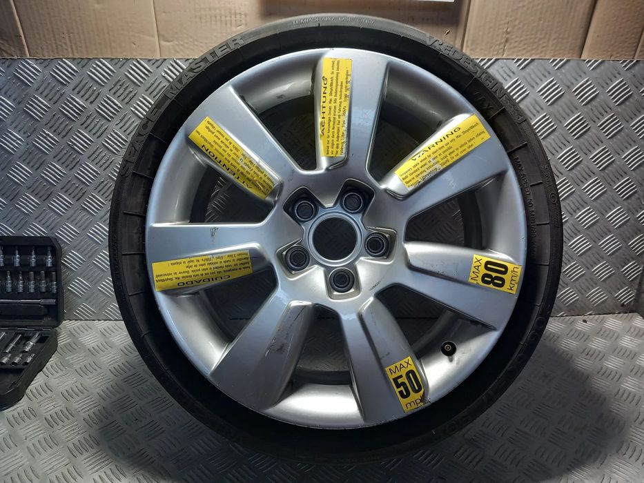 AUDI A6 C6 ALLROAD KOŁO DOJAZDOWE ZAPASOWE 205/60-17 5X112
