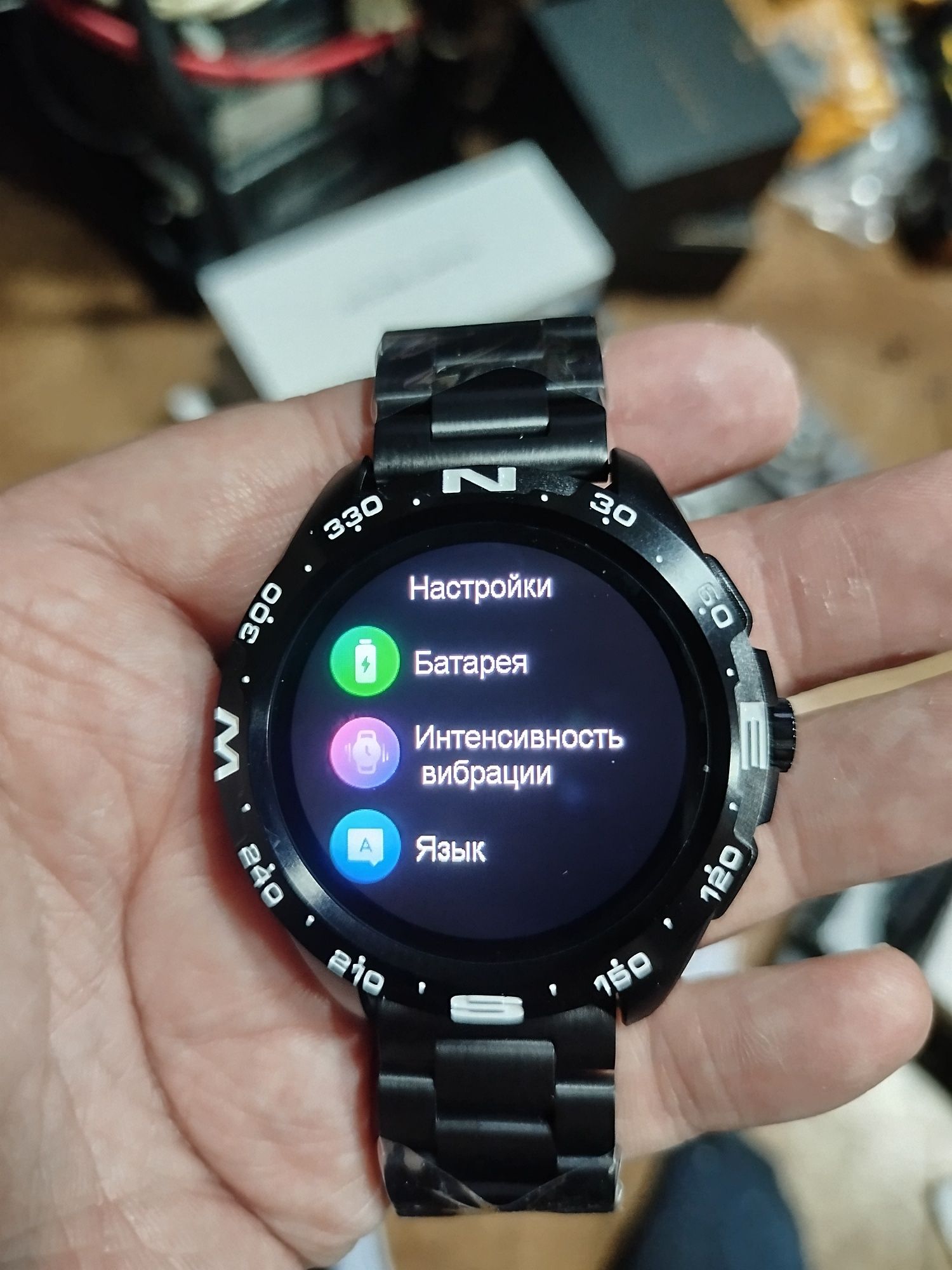 Тактические смарт часы GPS. IP68. COMPASS. Стальной корпус
