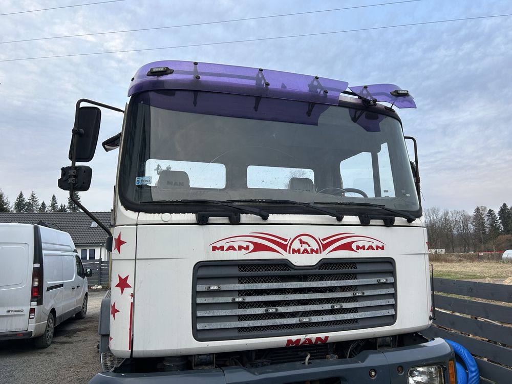 MAN 18.284 wywrotka  4x4 reduktor