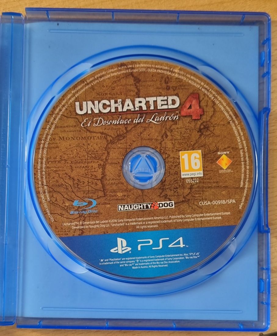 Jogo Uncharted 4