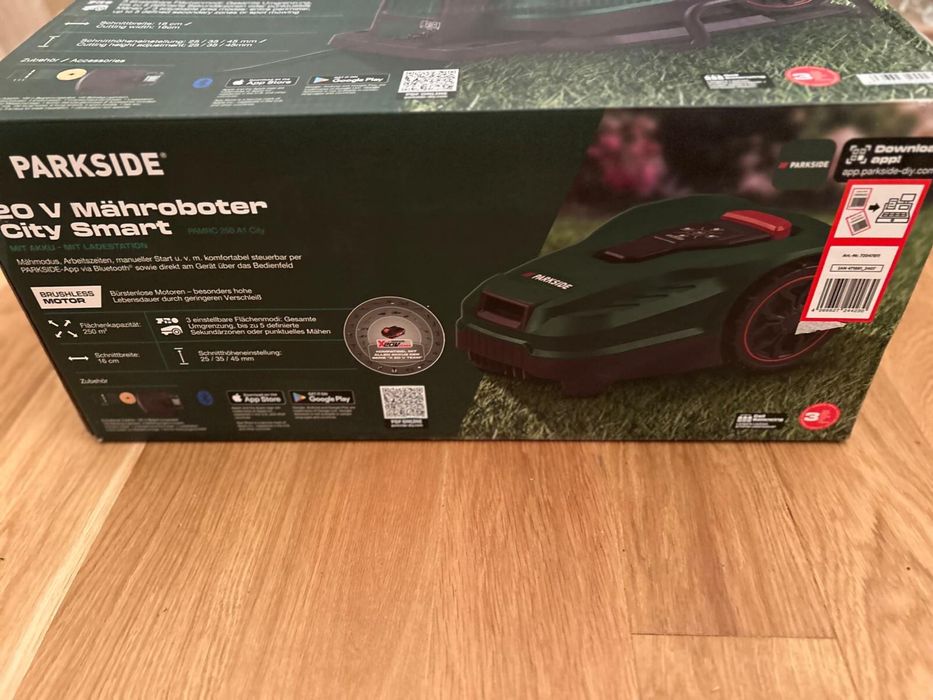Robot koszący Parkside 20V Smart City – NOWY