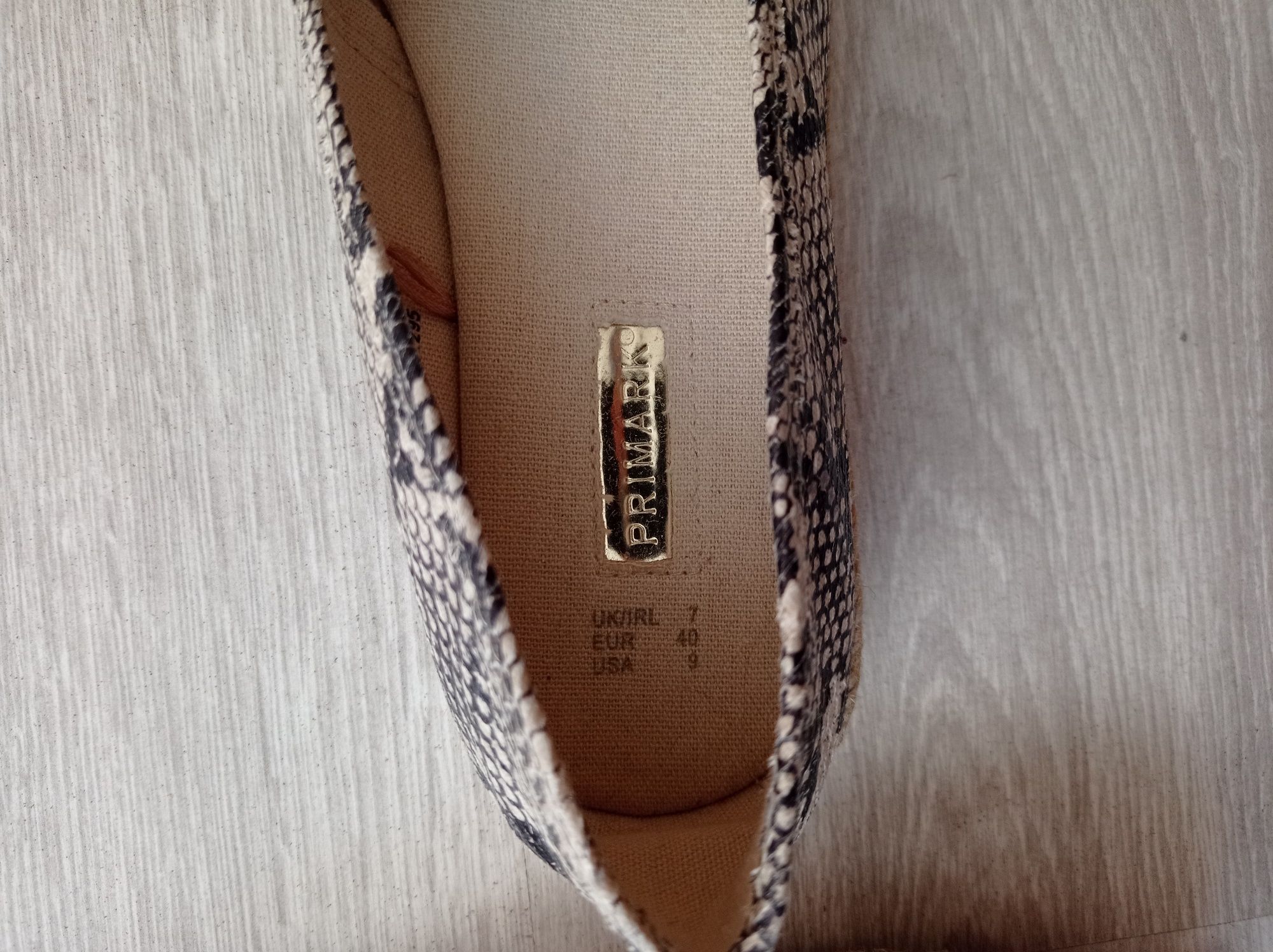 Espadryle rozmiar 40