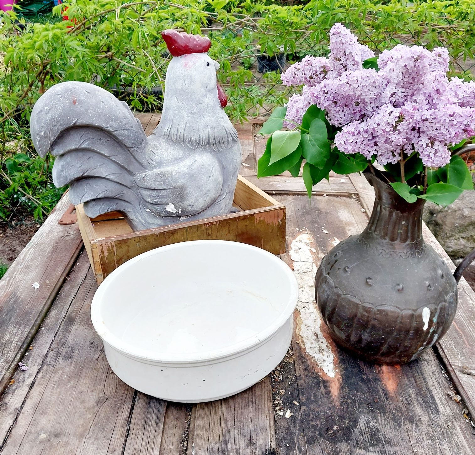 Antyczna, stara, przedwojenna miska toaletowa