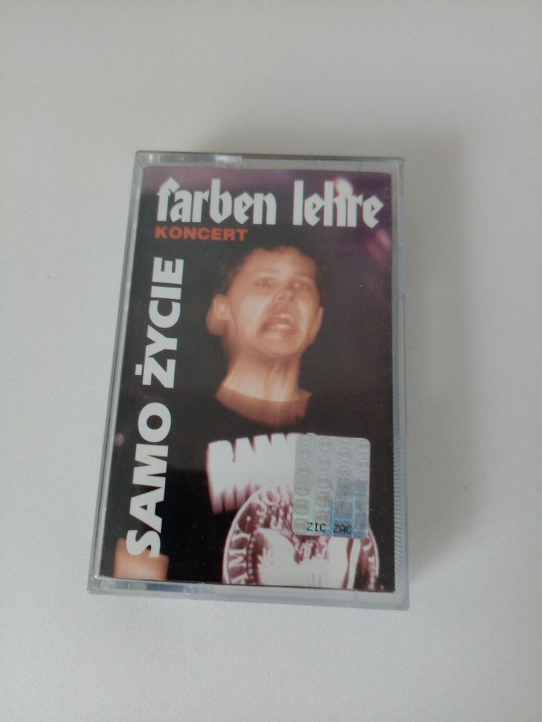 Farben Lehre Samo życie - kaseta z autografami