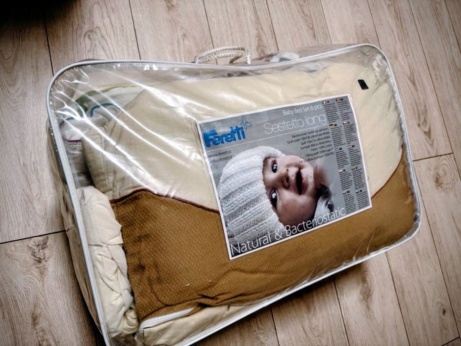 Постільний комплект з бортиками  Feretti Prestige