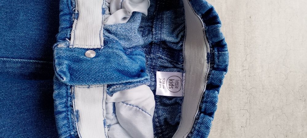 Spódniczka  jeansowa 128