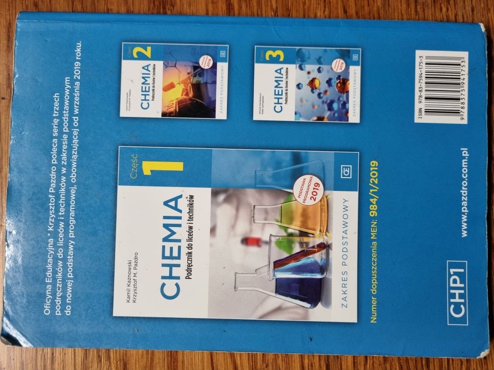 Chemia 1 podręcznik
