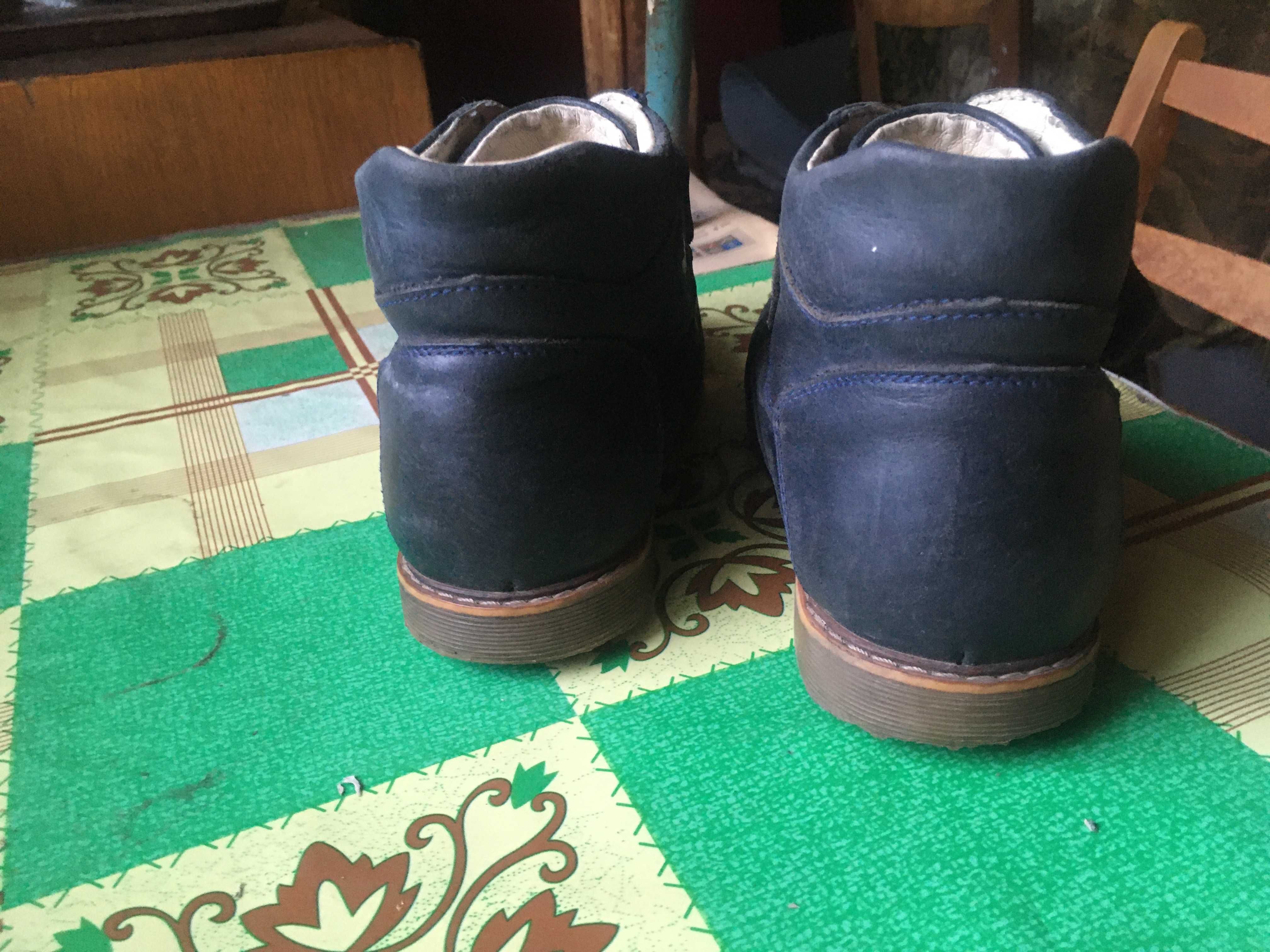 ортопедические ботинки для мальчика 33р б.у. недорого