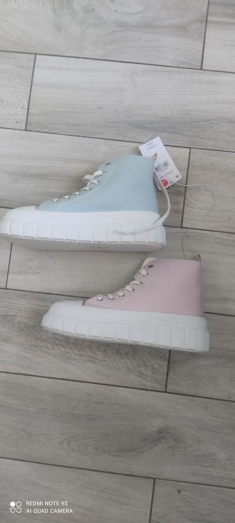 Nowe Sneakersy trampki Sinsay 40 na grubej podeszwie wysokie