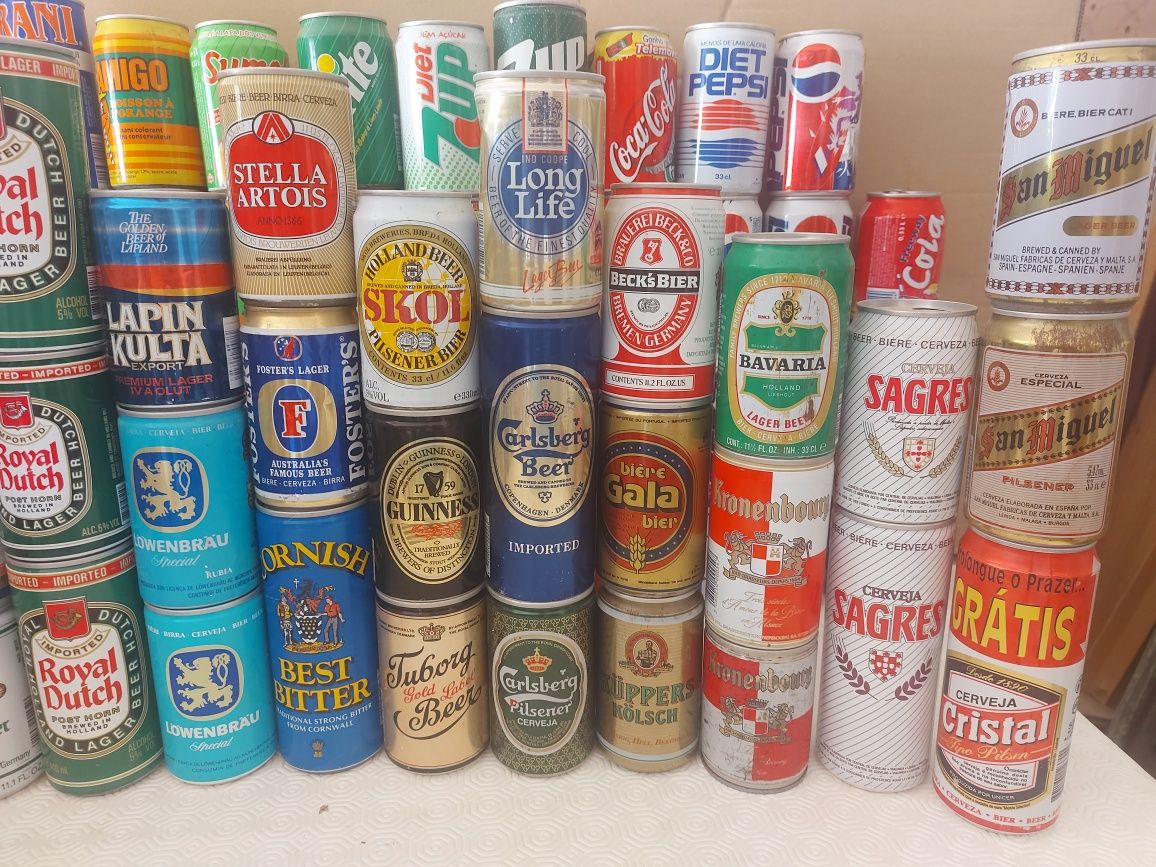 Latas de coleção