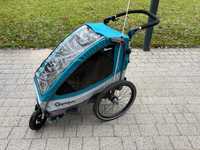 Qeridoo Sportex 1 przyczepka rowerowa dla 1 dziecka