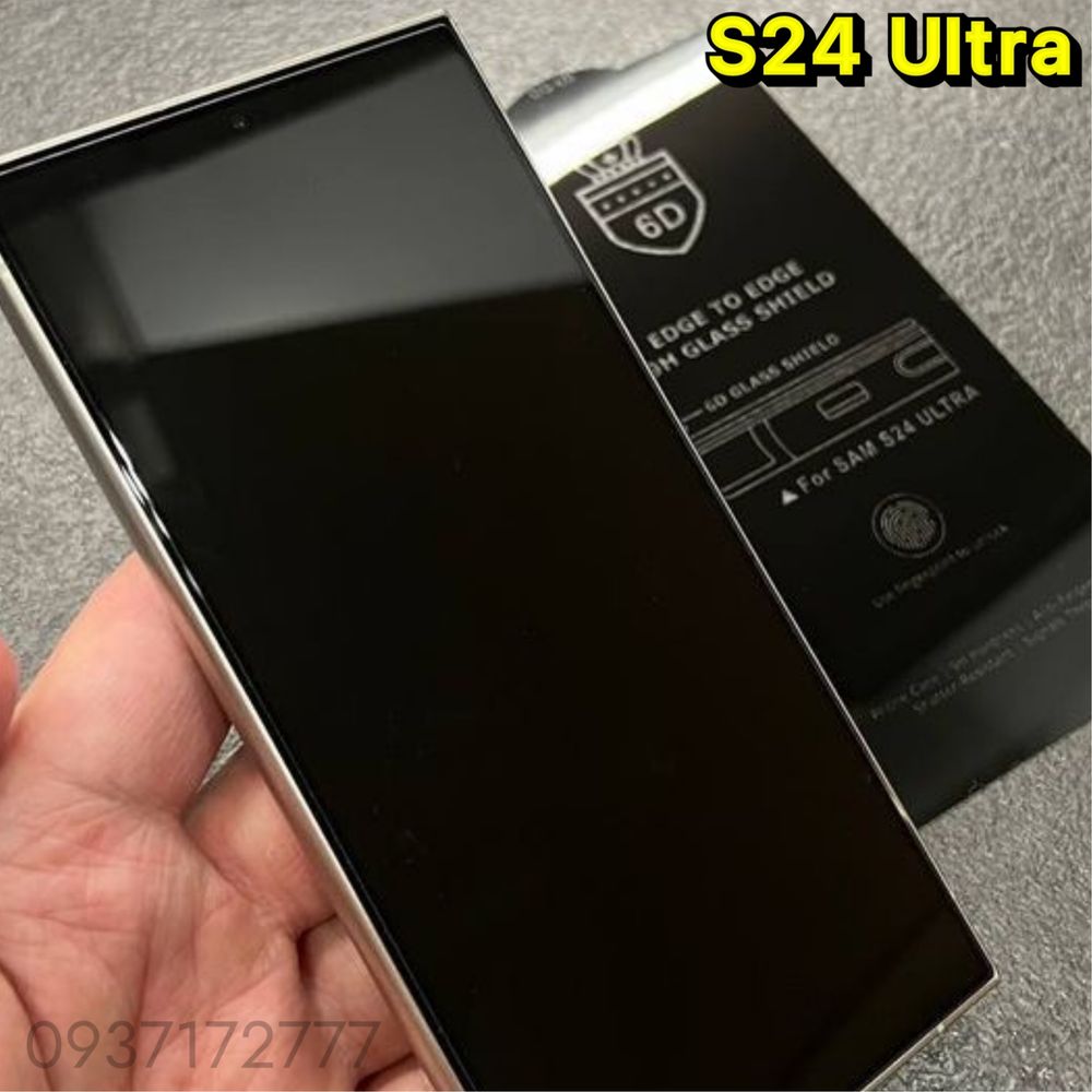 Сканер работает‼️ Стекло 6D OG на Samsung S24 Ultra