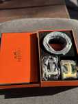 Мужской ремень Hermes (подарочный набор)