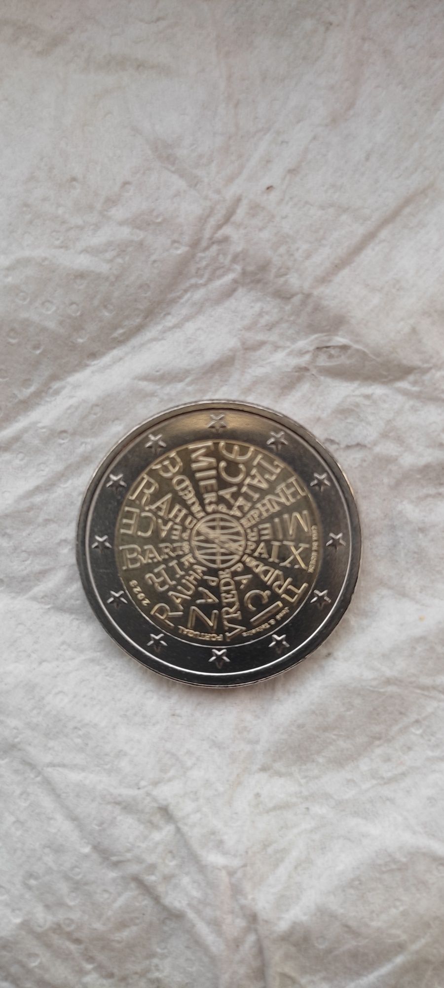 Nova moeda comemorativa rolo de 2€
