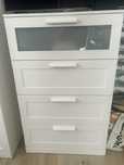 Brimnes Ikea zestaw mebli. Szafa i dwie komody.