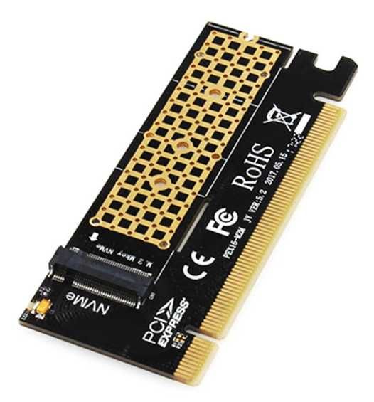 Адаптер M.2 NVMe SSD NGFF to PCIE 3.0 X4/X8/X16 переходник pci-e