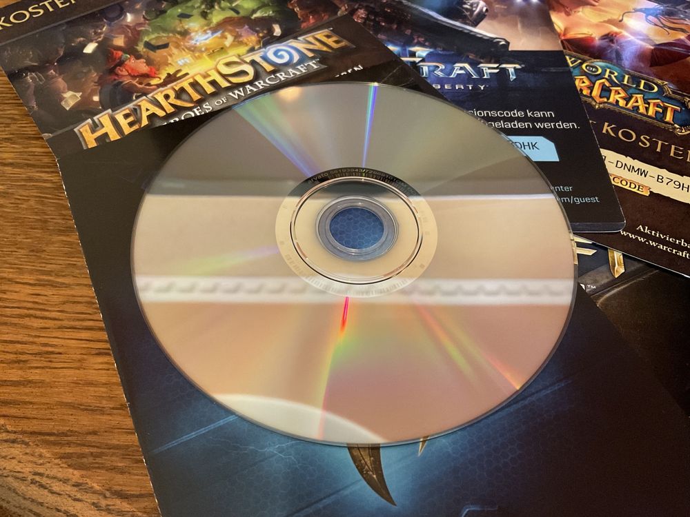 Starcraft 2 dvd disc pc