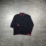MĘSKA Koszulka Długi Rękaw Elegancka Bawełna Polo Ralph Lauren Konik
