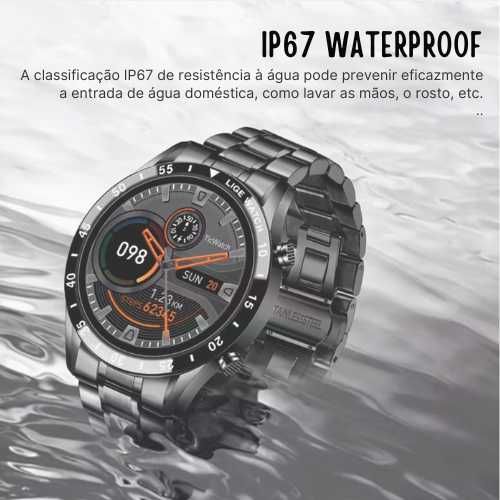 Relógio Inteligente LIGE · Smart Watch NOVO/SELADO