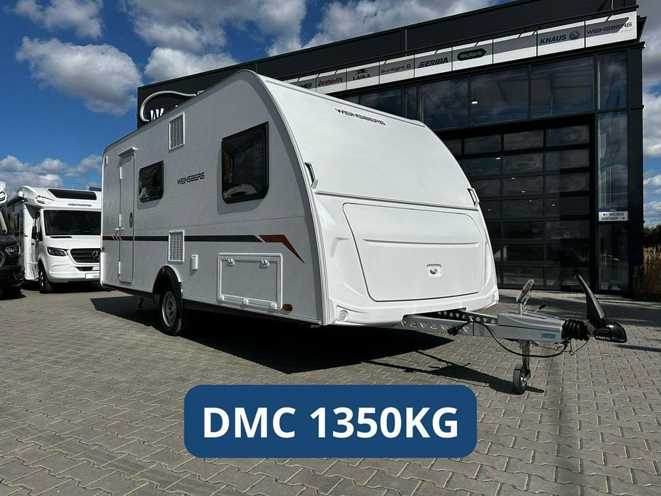 Weinsberg CaraCito 470QDK  Od ręki - Przyczepa Weinsberg dla 6 osób! 1350 DMC! Warszawa!
