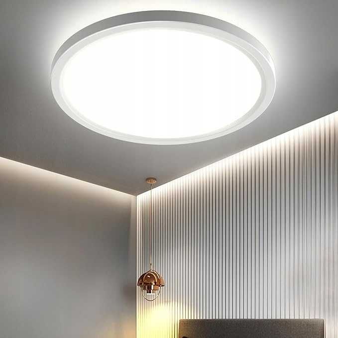 Plafon OTREN Biały LED Barwa Neutralna 4000K 23cm 24W IP44 #4737