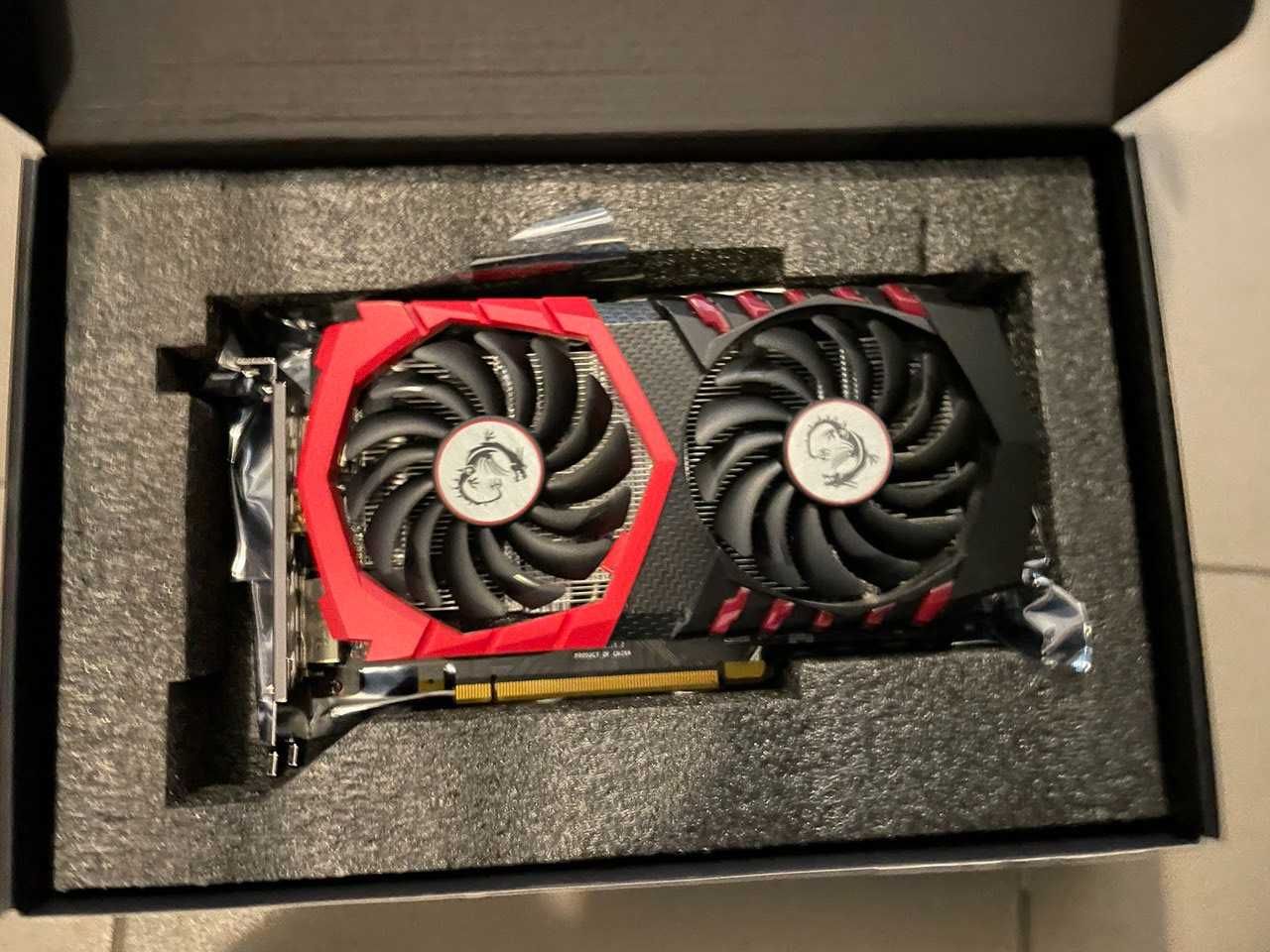 Видеокарта GeForce GTX 1050 Ti msi gaming  - GDDR5 в хорошем состоянии