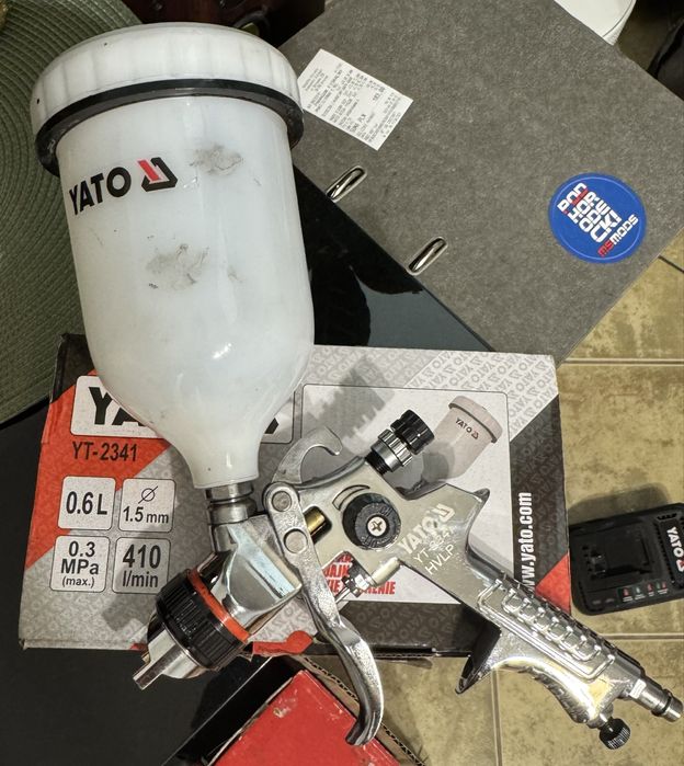 Pistolet Lakierniczy HVLP 0,6L 1,5MM YATO