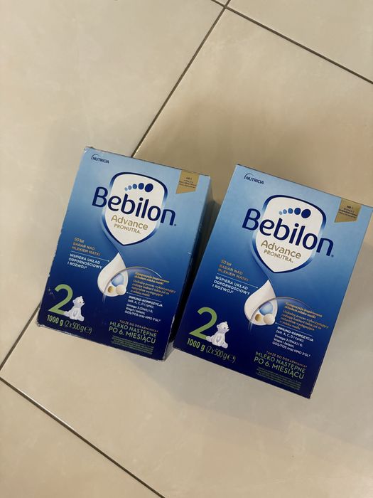 Bebilon pronutra 2 1000g, 2szt data grudniowa