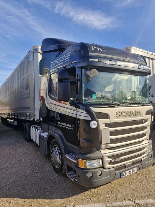 Scania R450  Scania R450 + Krone SD MEGA