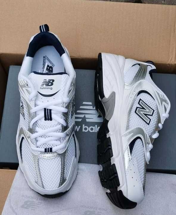 New Balance_530_white Moda_Buty_Mokasyny Mokasyny R.39.5