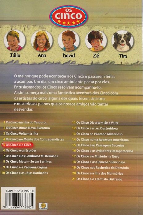 Os Cinco e o Circo - Nº 5