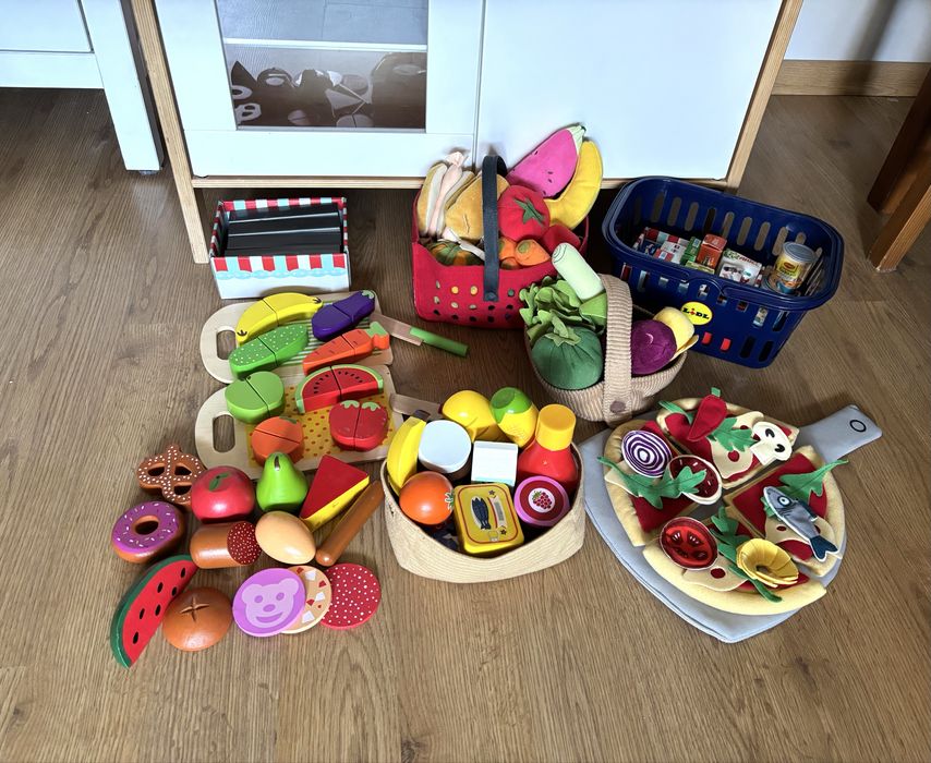 Kuchnia dla dzieci IKEA Duktig plus akcesoria - duży zestaw