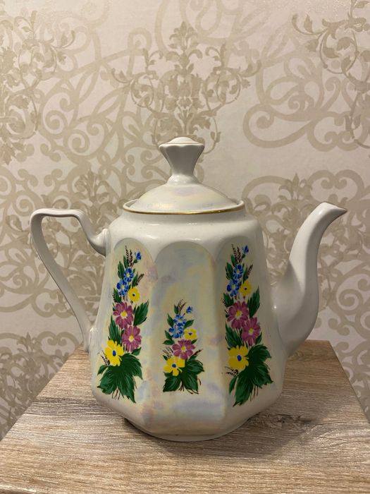 Фарфоровый чайник СССР