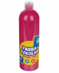 Farba szkolna róż 500ml ASTRA