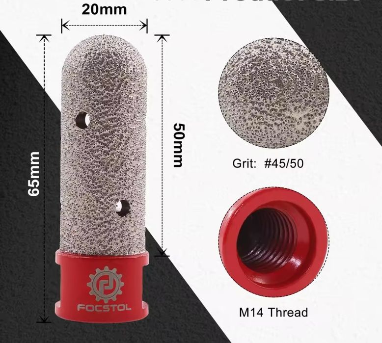 Діамантові фрези вакуумного спікання! Для плитки!