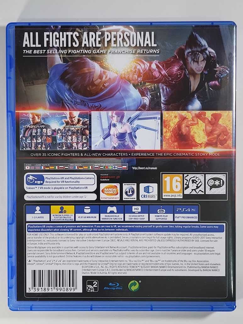 Tekken 7 / Gra PS4 / Sklep z grami / Gry używane / Metro Służew / WWA