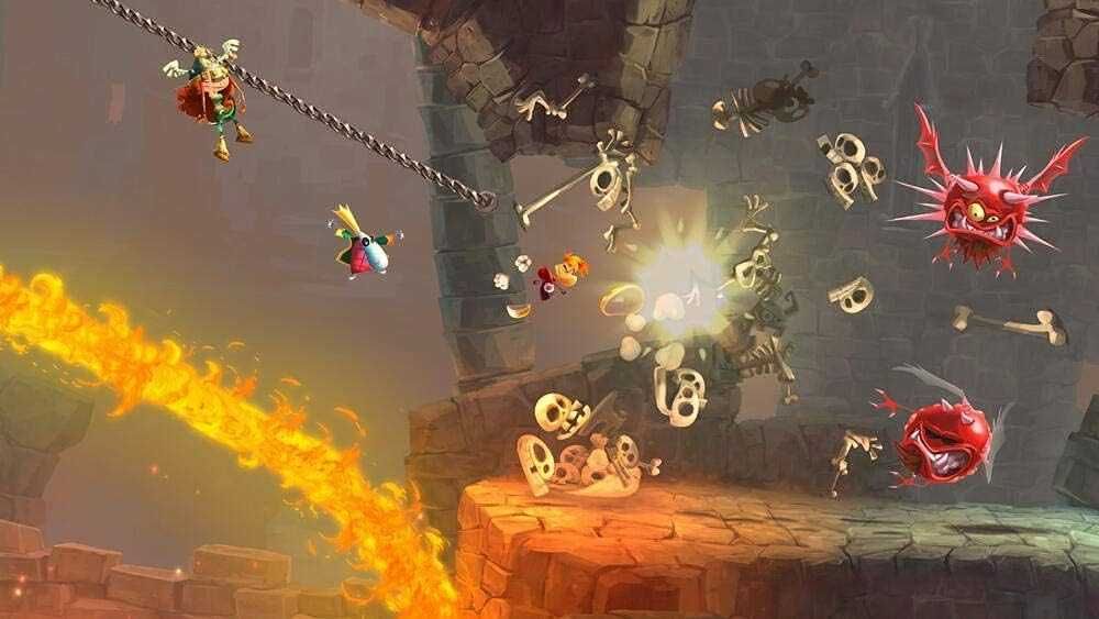 Rayman Legends PS4 PS5 najlepsza platformówka dla dzieci a'la Mario PL