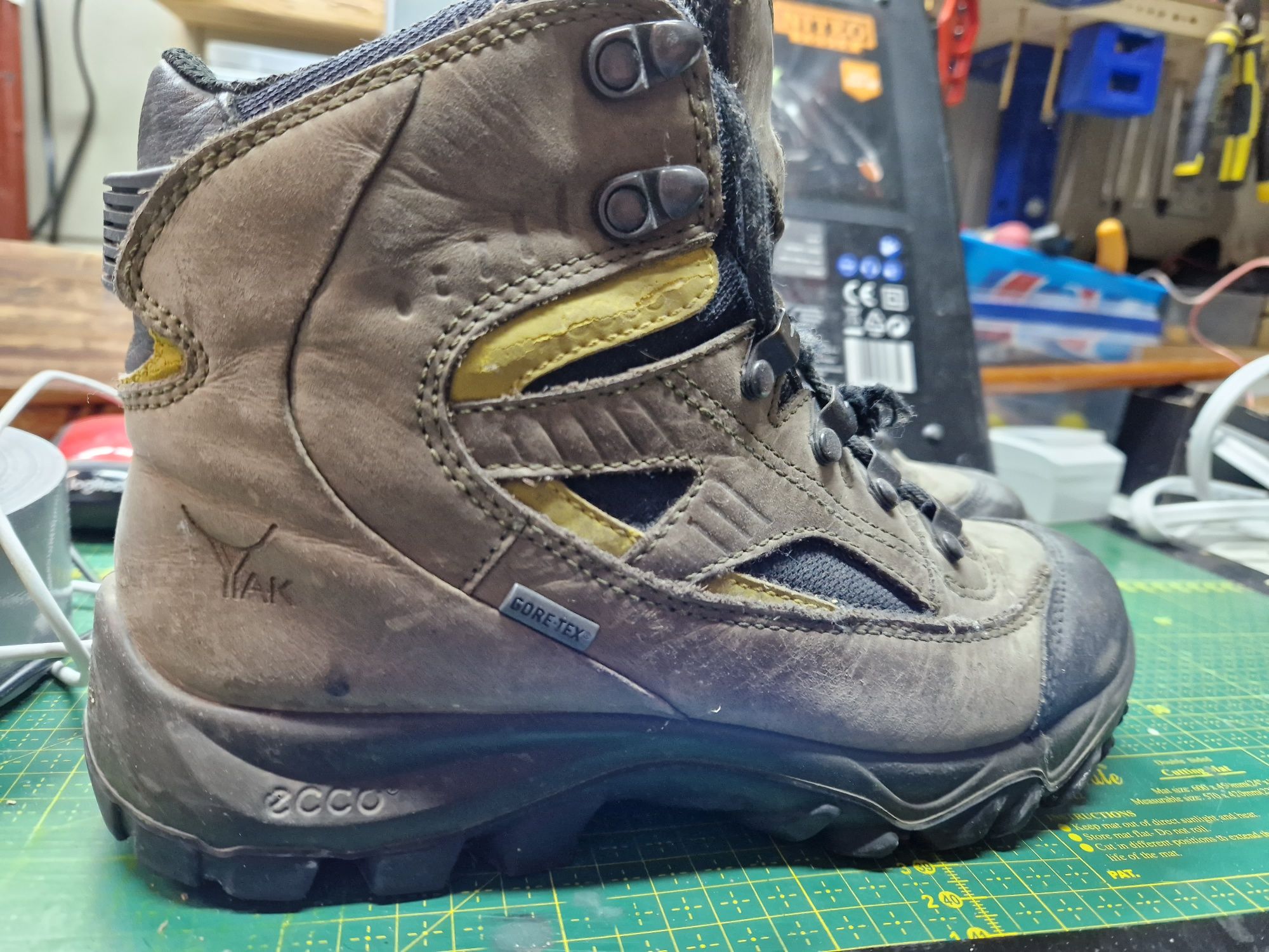 Buty Ecco Górskie Trekingowe Yak skórzane rozmiar 37 damskie