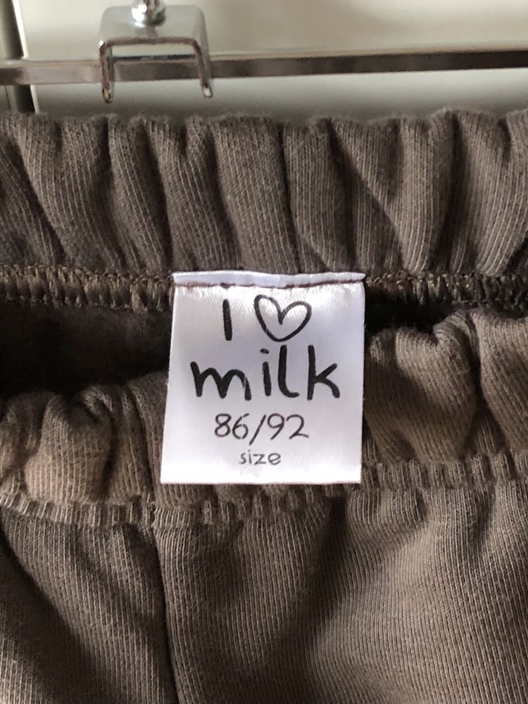 Dres I love milk Savannah Tan 86/92 nowy