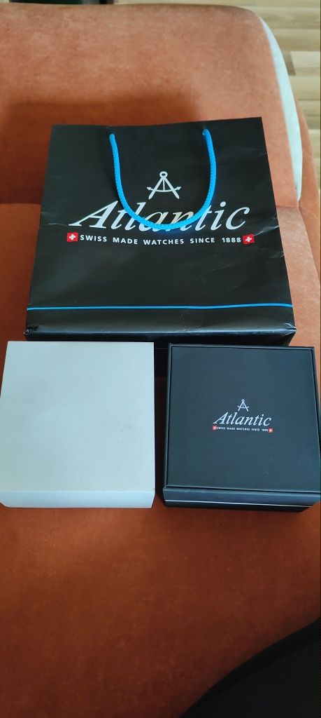 Nowy zegarek ATLANTIC – full zestaw + gwarancja + paragon